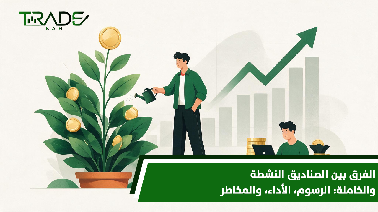 الفرق بين الصناديق النشطة والخاملة  الرسوم، الأداء، والمخاطر