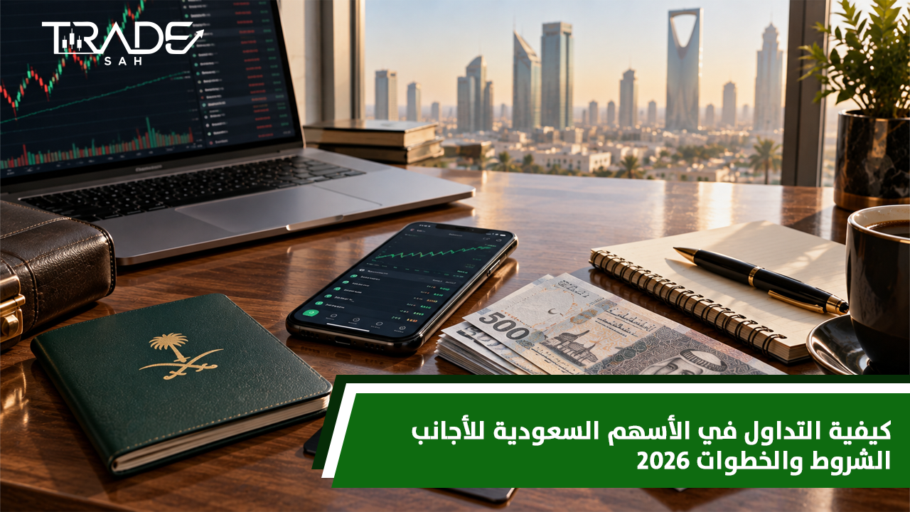 كيفية تداول الأسهم السعودية للأجانب | الشروط والخطوات 2026