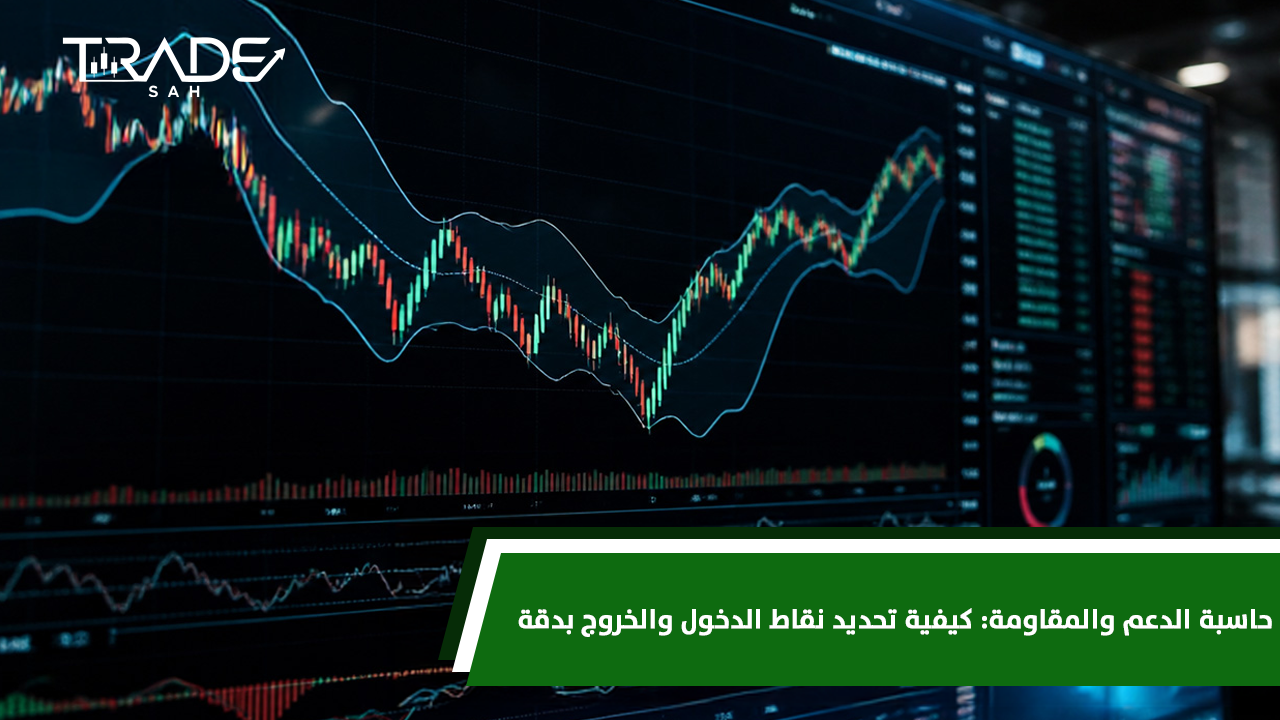 حاسبة الدعم والمقاومة كيفية تحديد نقاط الدخول والخروج بدقة