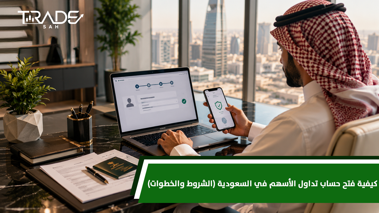 كيفية فتح حساب تداول الأسهم في السعودية (الشروط والخطوات)