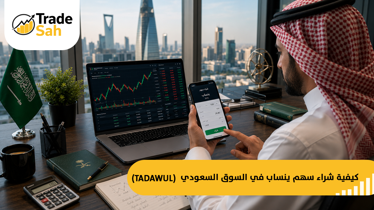 كيفية شراء سهم ينساب في السوق السعودي (TADAWUL)
