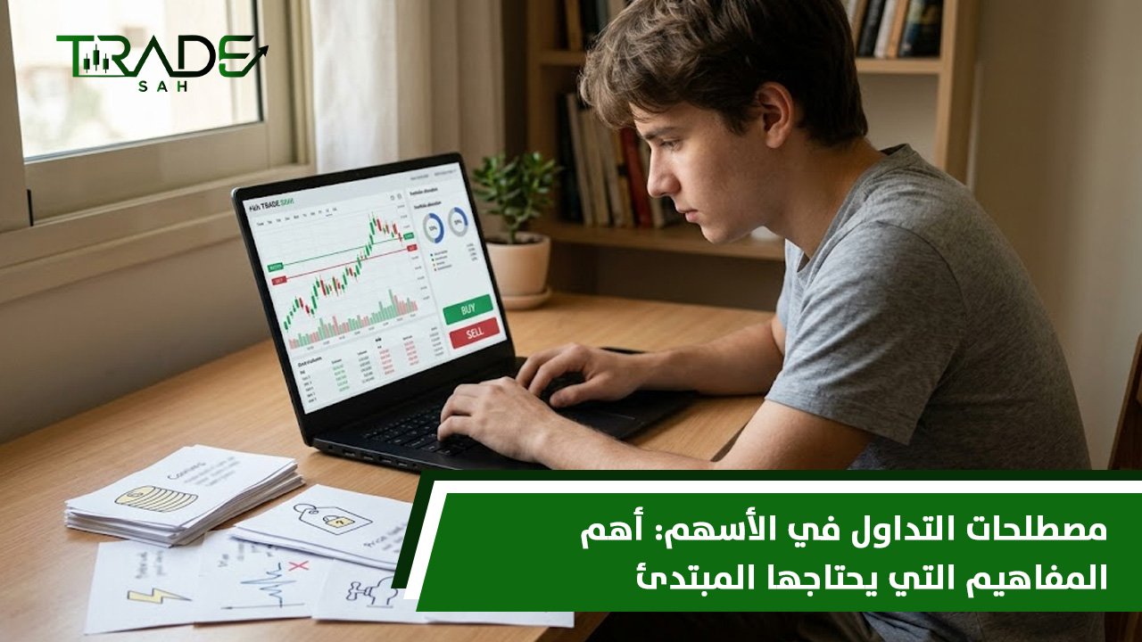 مصطلحات التداول في الأسهم  أهم المفاهيم التي يحتاجها المبتدئ