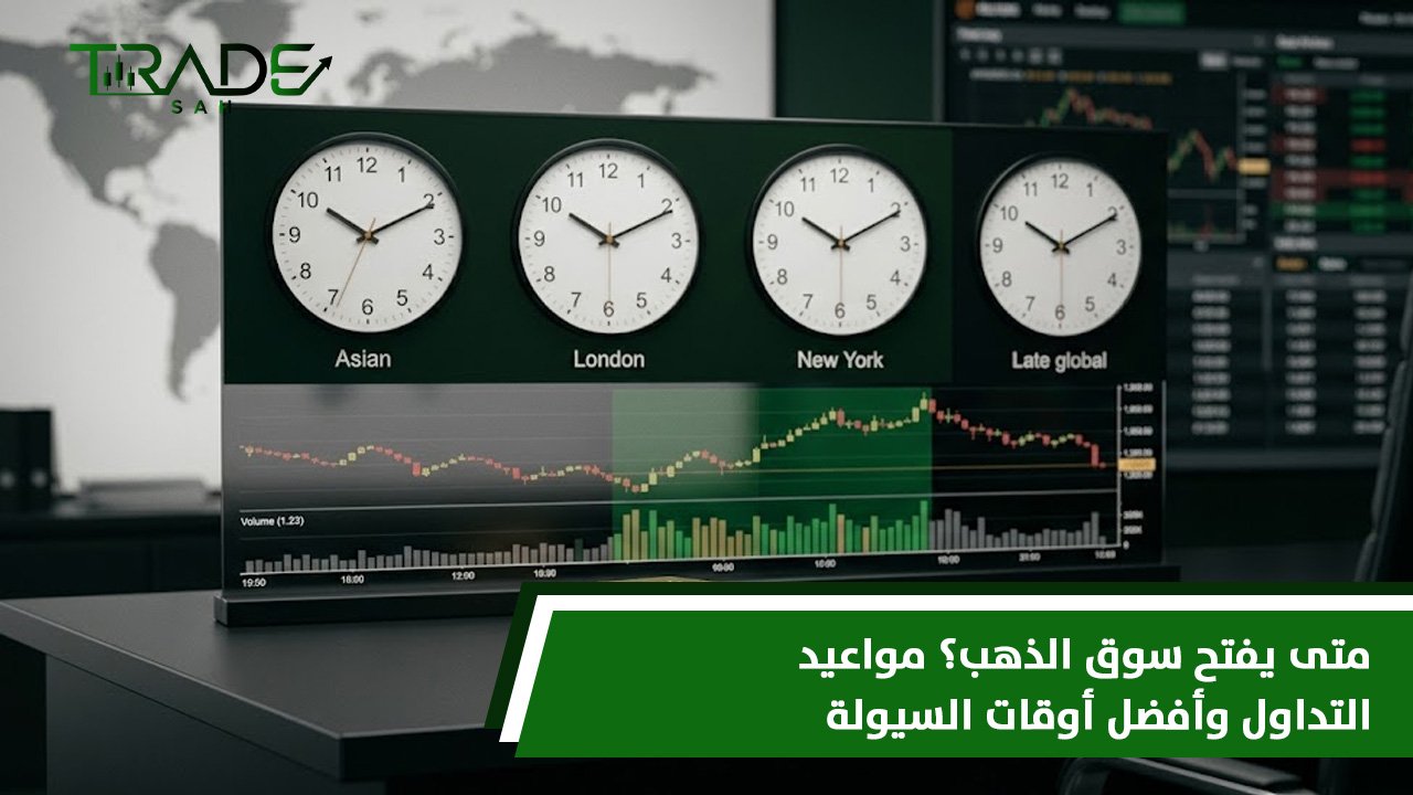 متى يفتح سوق الذهب؟ مواعيد التداول وأفضل أوقات السيولة